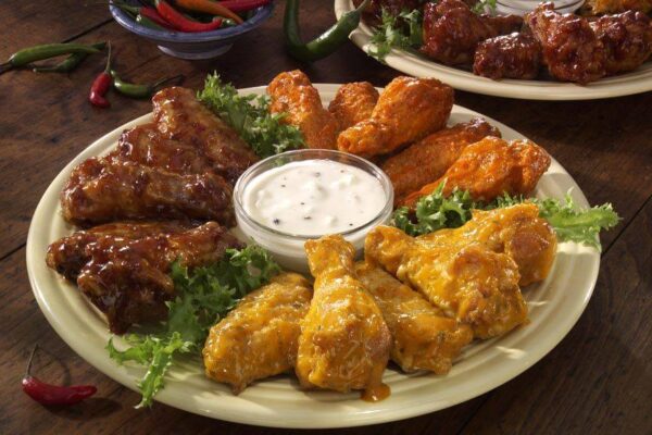 bucks wing platter